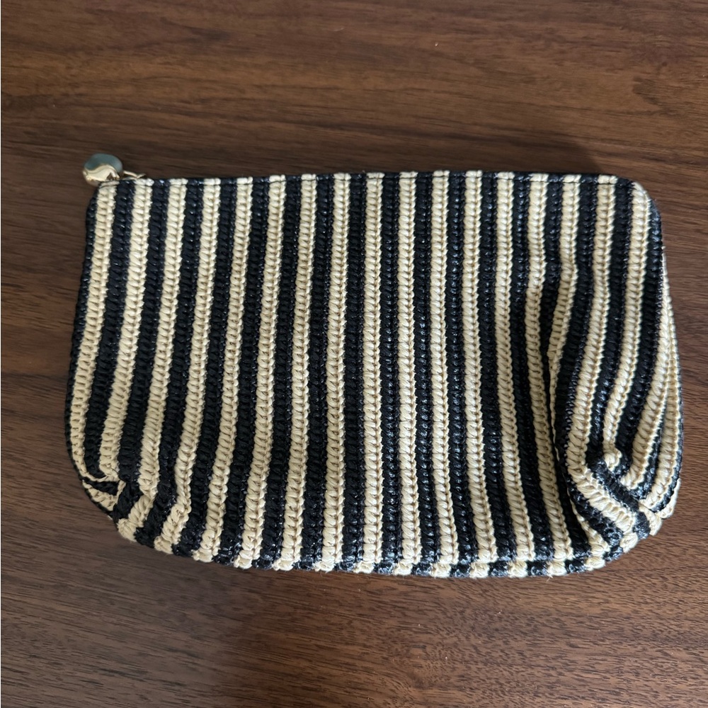 Madewell Striped Rattan Pouch - Picture 2 of 3